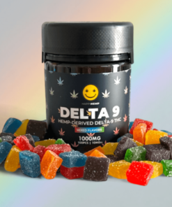 Alternative view of Happy Hemp Delta 9 THC Gummies Australia