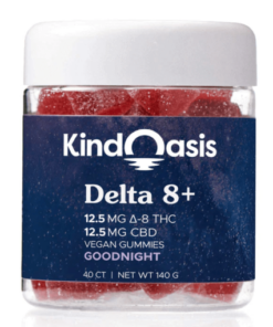 Kind Oasis Delta-8+CBD Goodnight Gummies